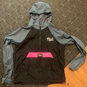 PINK! Victoria’s Secret windbreaker jacket.